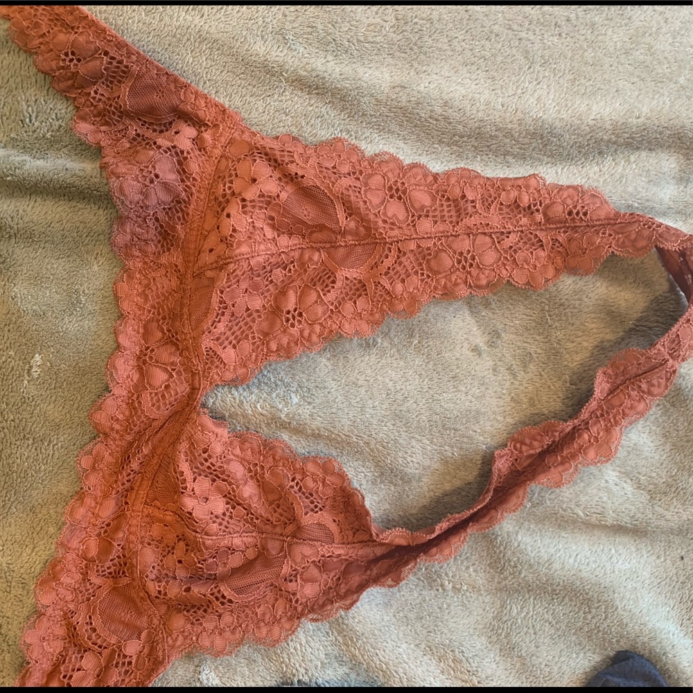 FREE PEOPLE HALTER BRALETTE